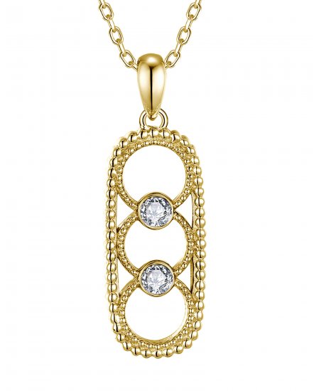 OPEN BAR DIAMOND PENDANT (TP4054)