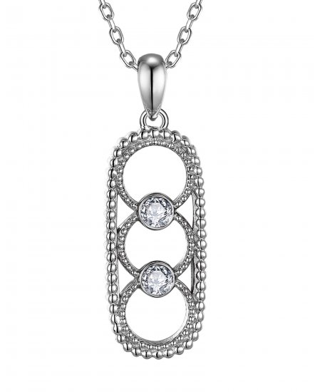 OPEN BAR DIAMOND PENDANT (TP4054)