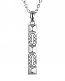 STRAIGHT BAR DIAMOND PENDANT (TP4060)