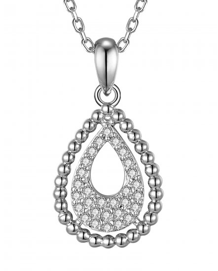 PEAR STYLE DIAMOND PENDANT (TP4066)