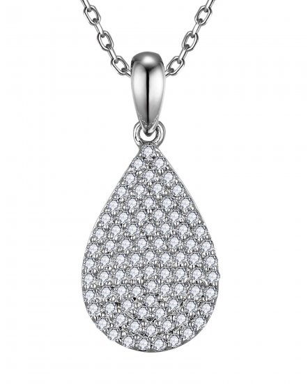 PEAR STYLE DIAMOND PENDANT (TP4067)