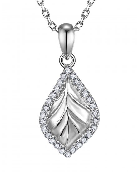LEAF STYLE DIAMOND PENDANT (TP4071)