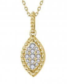 MARQUISE STYLE DIAMOND PENDANT (TP4082)