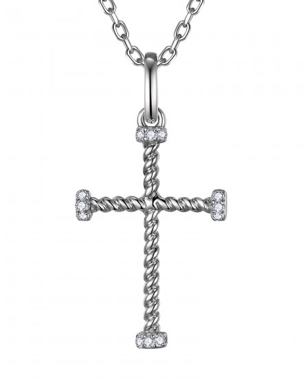 CROSS DIAMOND PENDANT (TP4184)
