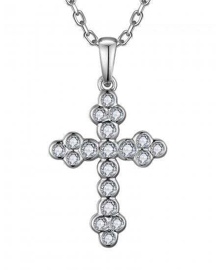 CROSS DIAMOND PENDANT (TP4186)