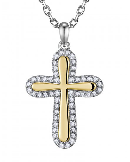 CROSS DIAMOND PENDANT (TP4187)