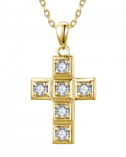 CROSS DIAMOND PENDANT (TP4188)