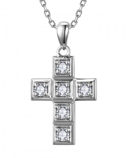 CROSS DIAMOND PENDANT (TP4188)