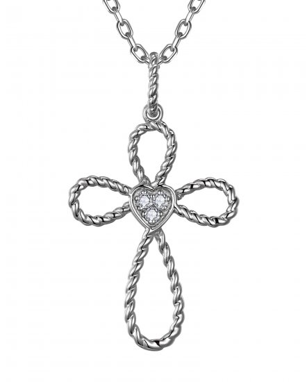 CROSS DIAMOND PENDANT (TP4189)