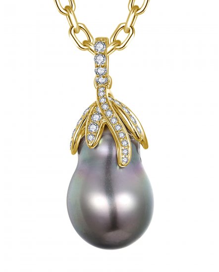 PEARL DIAMOND PENDANT (TP4191)