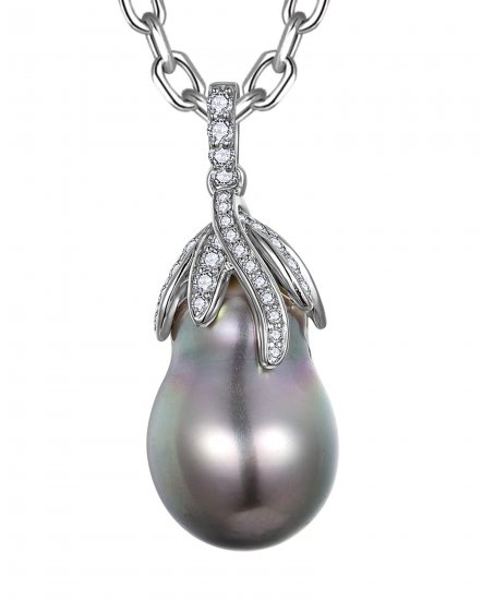PEARL DIAMOND PENDANT (TP4191)