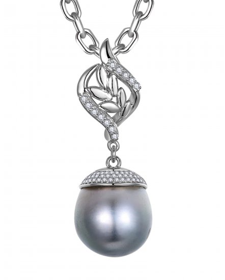 PEARL DIAMOND PENDANT (TP4193)