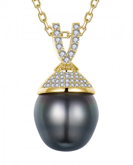 PEARL DIAMOND PENDANT (TP4198)