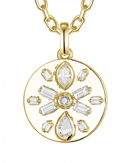 ROUND DIAMOND PENDANT (TP4201)