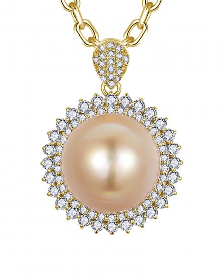 PEARL DIAMOND PENDANT (TP4203)