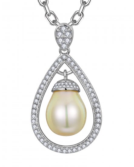 PEARL DIAMOND PENDANT (TP4212)
