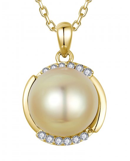 PEARL DIAMOND PENDANT (TP4215)