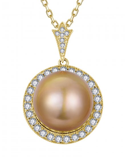 PEARL DIAMOND PENDANT (TP4217)