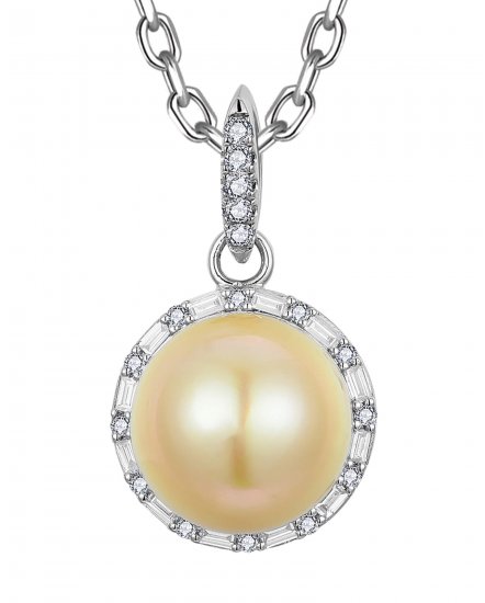 PEARL DIAMOND PENDANT (TP4220)