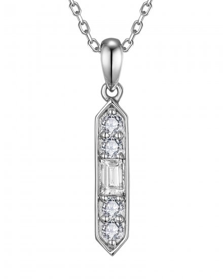 HEXAGON STYLE DIAMOND PENDANT (TP4238)