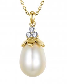 PEARL DIAMOND PENDANT (TP4313)
