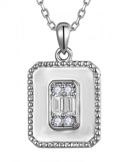 BAGUETTE DIAMOND PENDANT (TP4314)