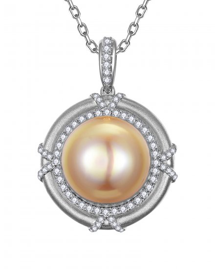 PEARL DIAMOND PENDANT (TP4315)