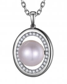 PEARL DIAMOND PENDANT (TP4317)