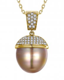 PEARL DIAMOND PENDANT (TP4319)