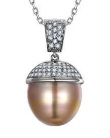 PEARL DIAMOND PENDANT (TP4319)