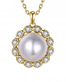 PEARL DIAMOND PENDANT (TP4323)