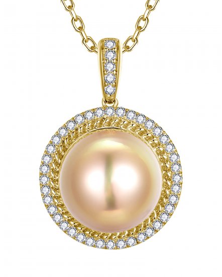 PEARL DIAMOND PENDANT (TP4325)