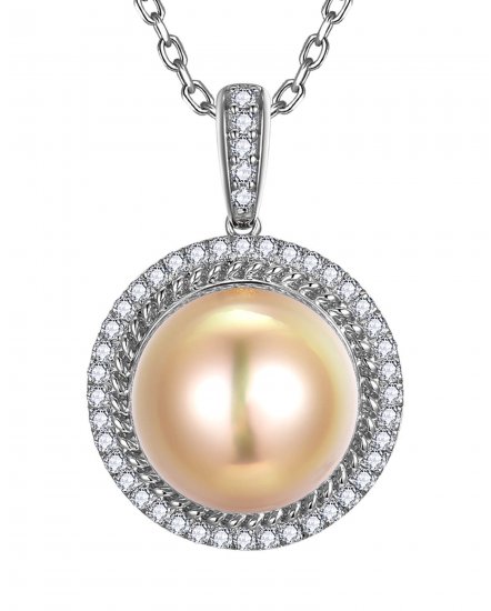 PEARL DIAMOND PENDANT (TP4325)