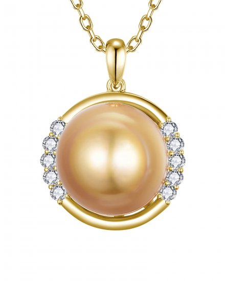 PEARL DIAMOND PENDANT (TP4326)