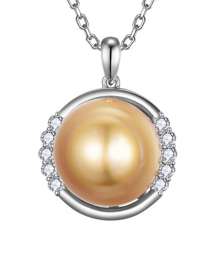 PEARL DIAMOND PENDANT (TP4326)