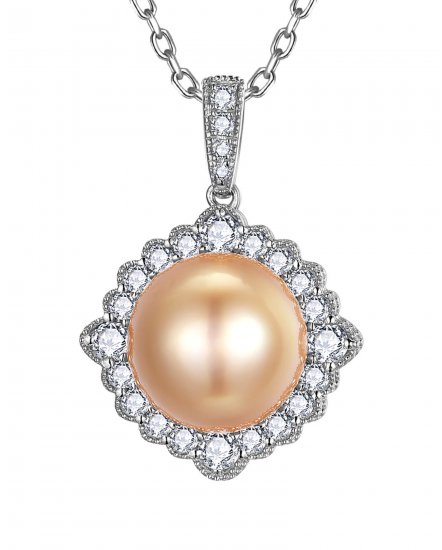 PEARL DIAMOND PENDANT (TP4327)