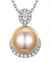 PEARL DIAMOND PENDANT (TP4328)