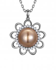 PEARL DIAMOND PENDANT (TP4329)