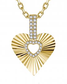 HEART SHAPE DIAMOND PENDANT (TP4331)
