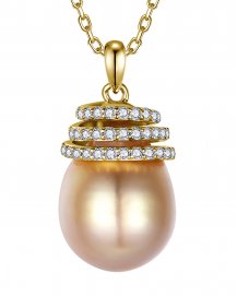 PEARL DIAMOND PENDANT (TP4334)