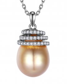 PEARL DIAMOND PENDANT (TP4334)