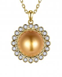 PEARL DIAMOND PENDANT (TP4335)