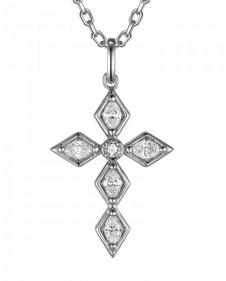 CROSS DIAMOND PENDANT (TP4346)