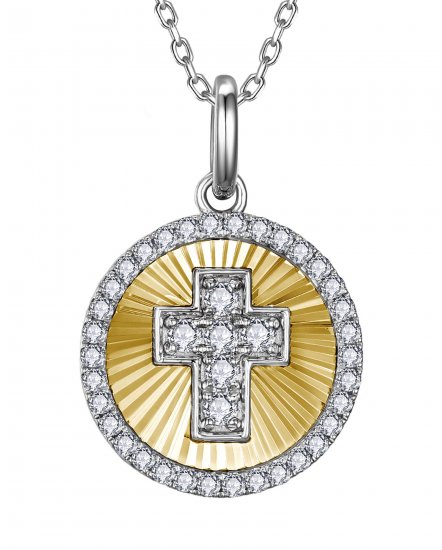 CROSS DIAMOND PENDANT (TP4350)