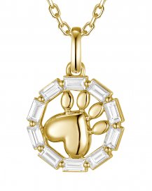 DIAMOND PAW PENDANT (TP4357)