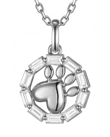 DIAMOND PAW PENDANT (TP4357)