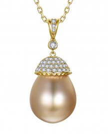 PEARL DIAMOND PENDANT (TP4359)