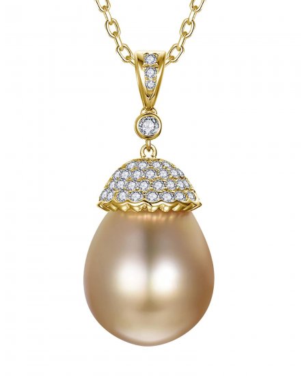 PEARL DIAMOND PENDANT (TP4359)
