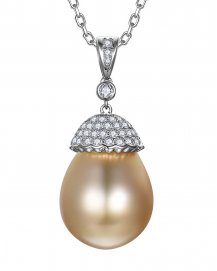 PEARL DIAMOND PENDANT (TP4359)