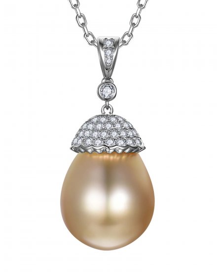 PEARL DIAMOND PENDANT (TP4359)
